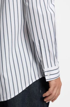 Oversized-Fit Hemd aus gestreifter Baumwoll-Popeline
