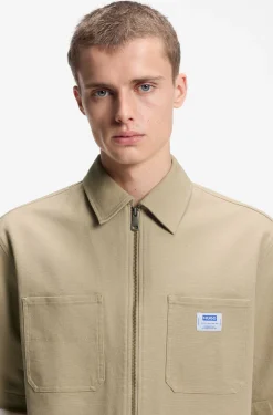 Oversized-Fit Hemd aus Stretch-Baumwolle