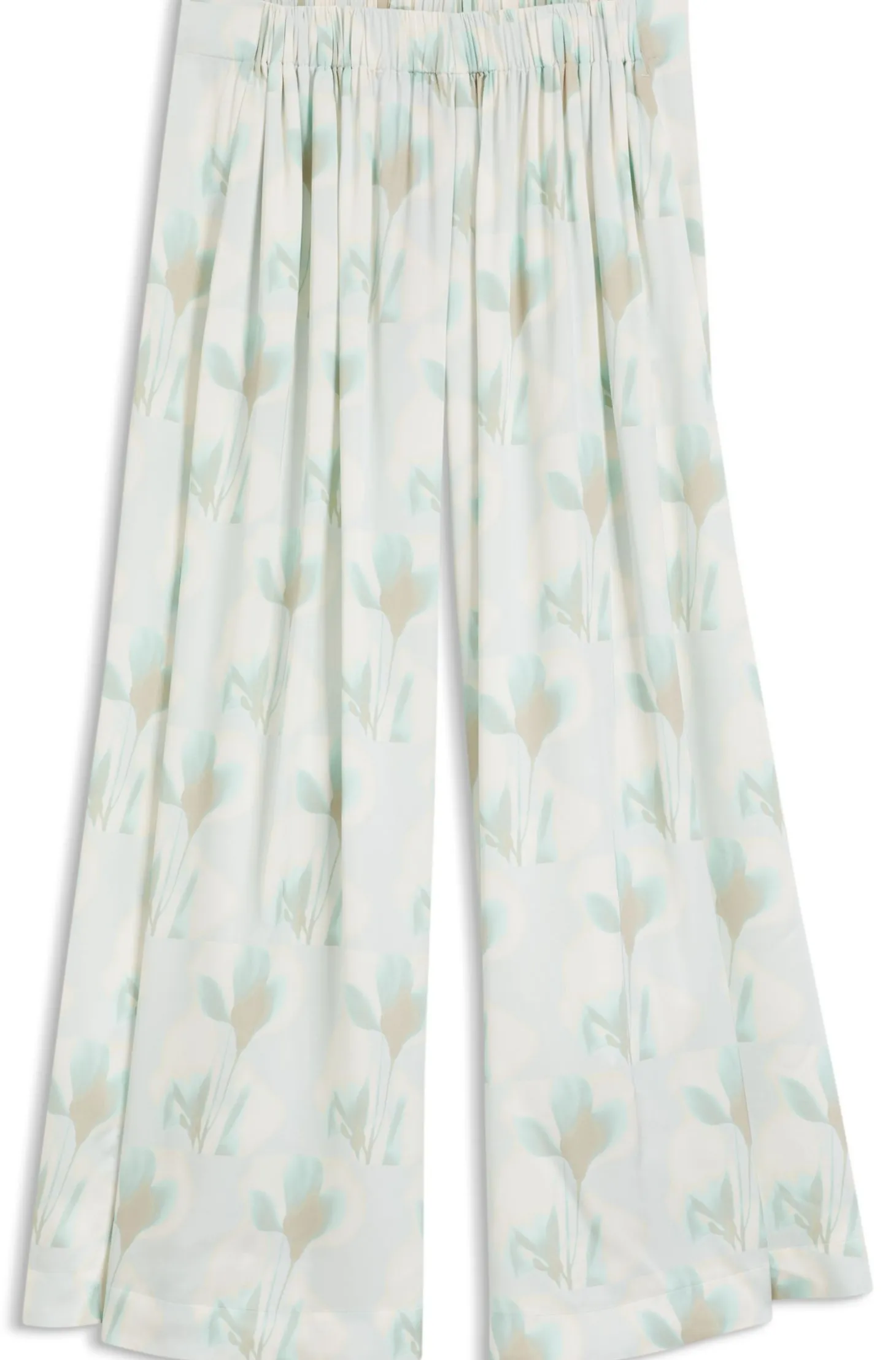 Oversized-Fit Hose mit weitem Bein und Blumenprint