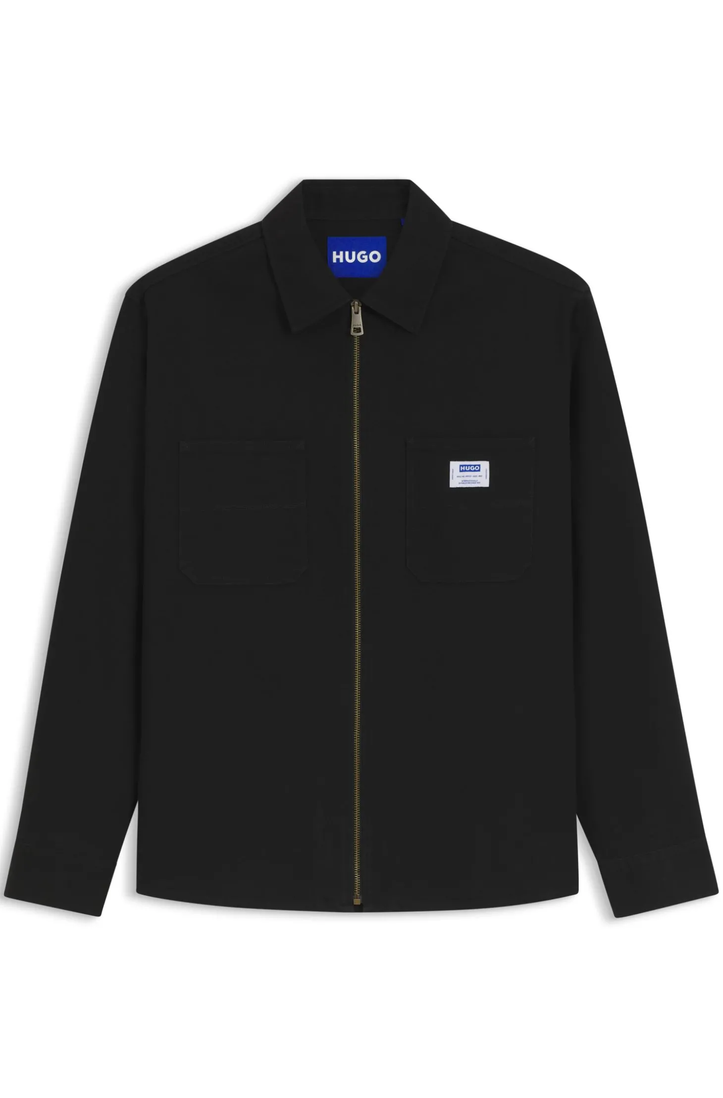 Oversized-Fit Overshirt aus Stretch-Baumwoll-Canvas