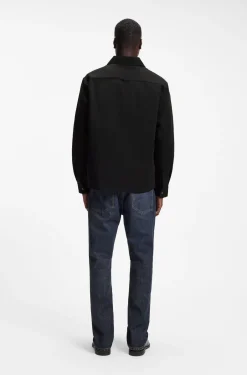 Oversized-Fit Overshirt aus Stretch-Baumwoll-Canvas