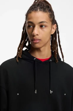 Oversized Hoodie aus Baumwoll-Terry mit Grafik-Print