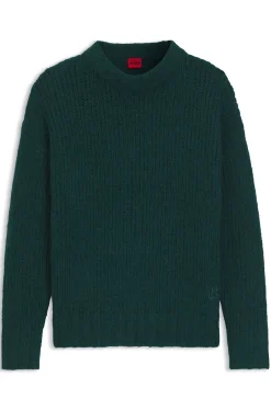 Oversized Pullover aus Woll-Mix