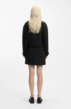 Oversized Sakko aus Bouclé-Gewebe
