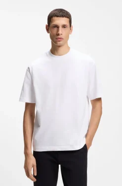 Oversized T-Shirt aus Baumwoll-Jersey
