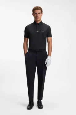 Paddy Active Poloshirt aus Stretch-Piqué
