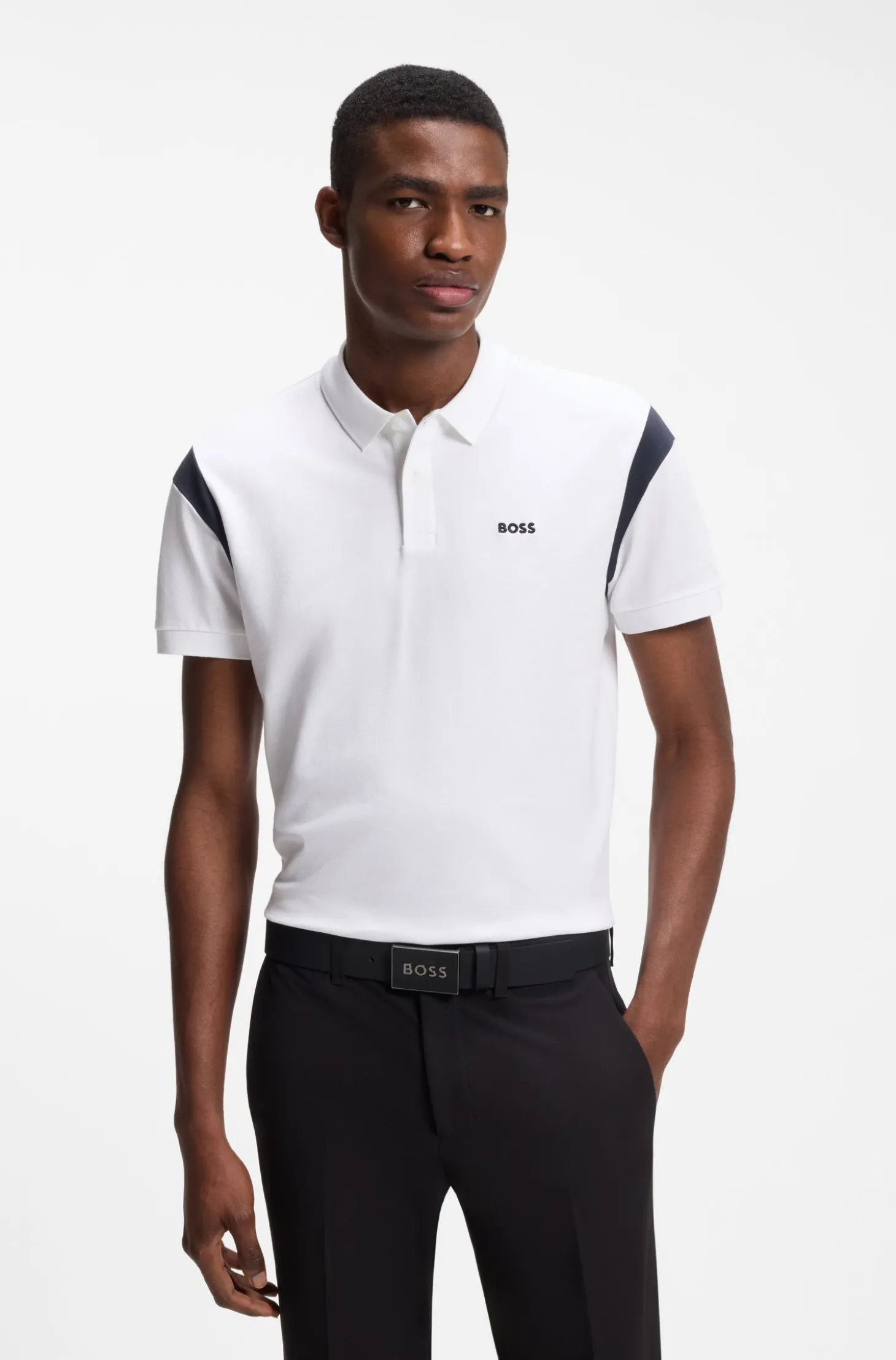 Paddy Poloshirt aus Stretch-Baumwolle