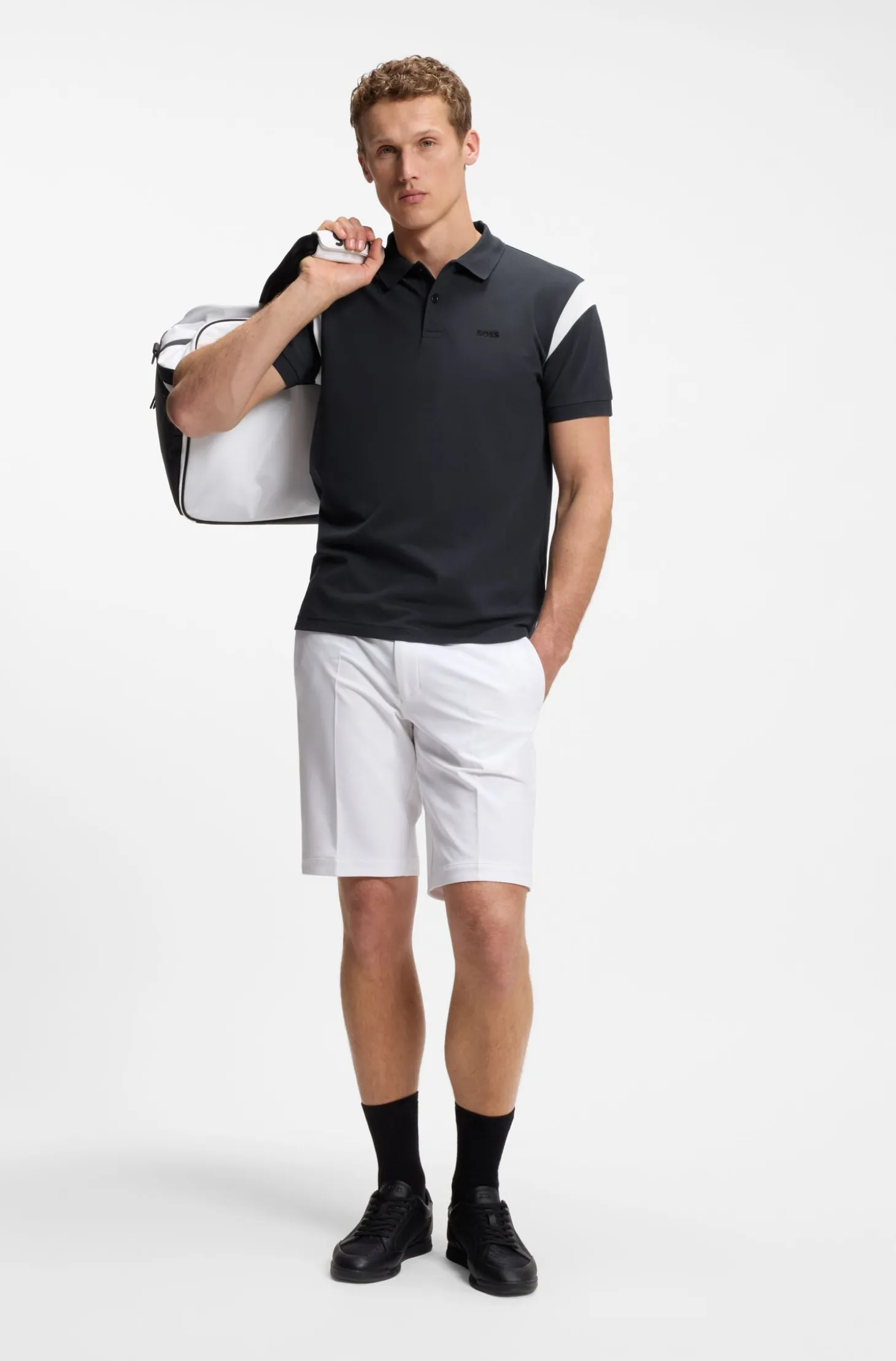 Paddy Poloshirt aus Stretch-Baumwolle