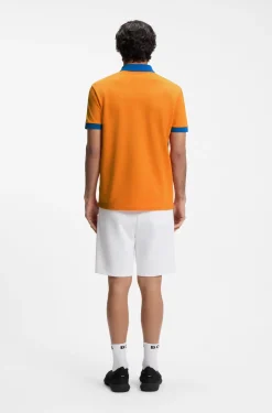Paddy Poloshirt mit Landesflaggen-Details