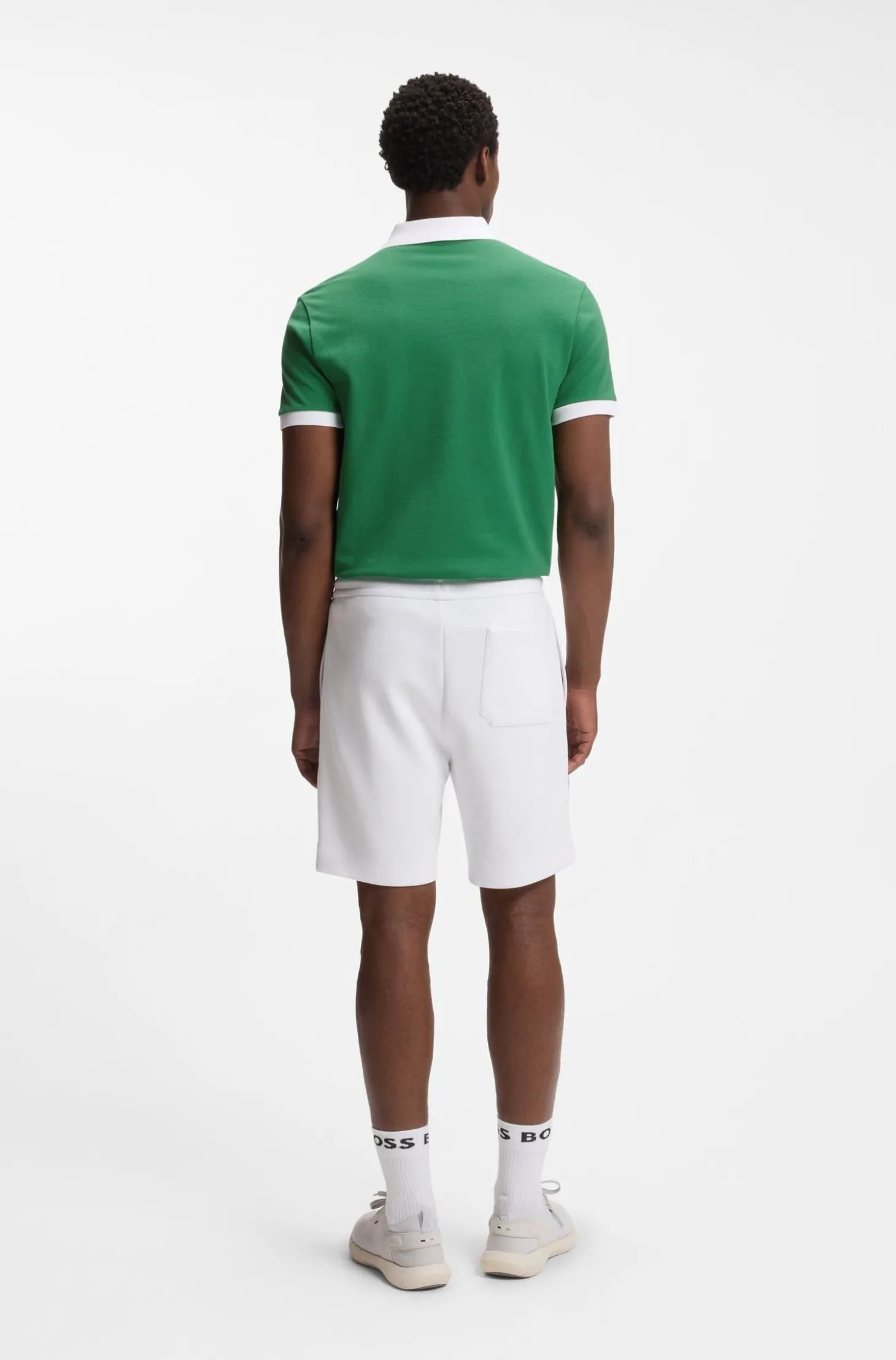 Paddy Poloshirt mit Landesflaggen-Details