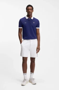 Paddy Poloshirt mit Landesflaggen-Details