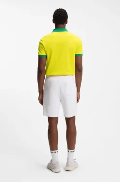 Paddy Poloshirt mit Landesflaggen-Details