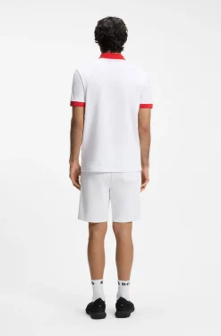 Paddy Poloshirt mit Landesflaggen-Details