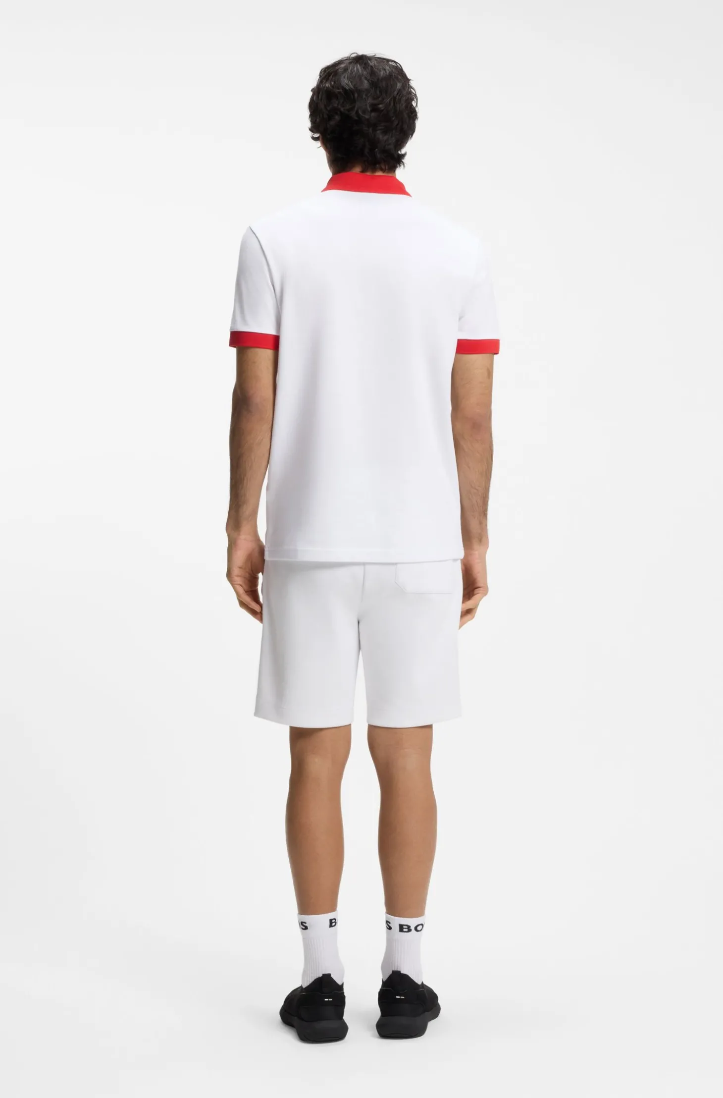 Paddy Poloshirt mit Landesflaggen-Details