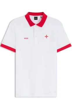 Paddy Poloshirt mit Landesflaggen-Details