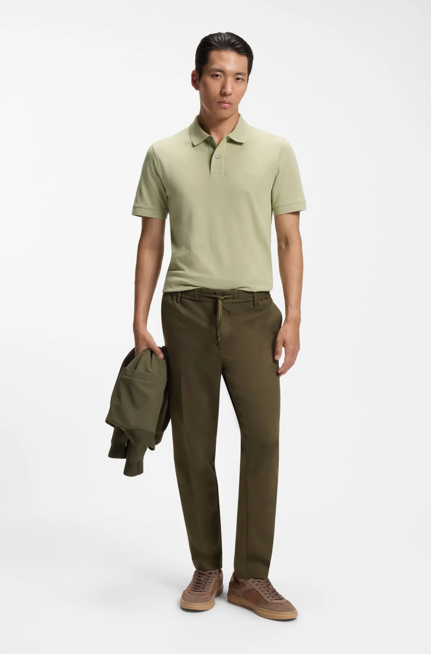 Pallas Poloshirt aus Baumwoll-Piqué mit Logo-Stickerei