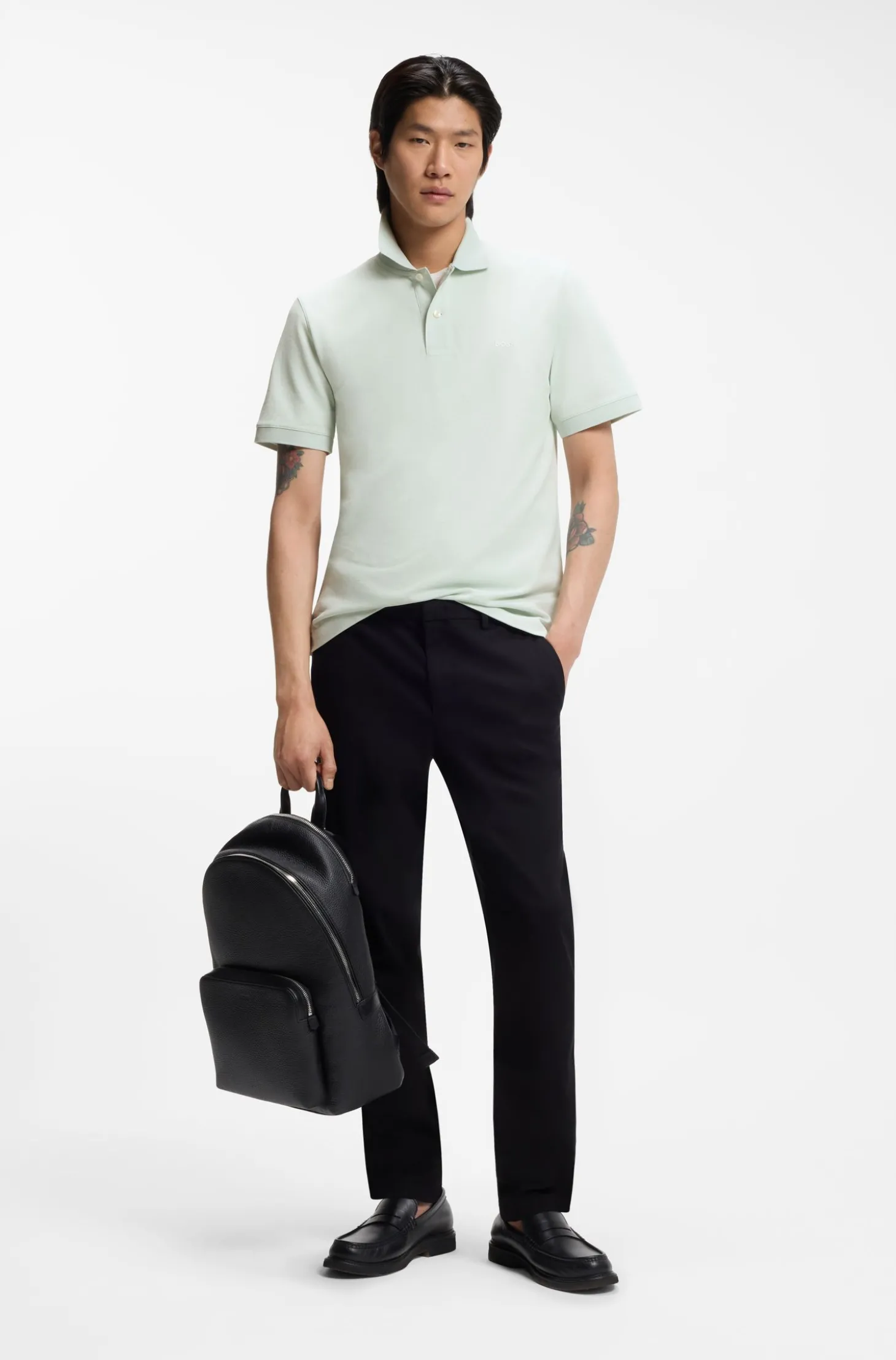 Pallas Poloshirt aus Baumwoll-Piqué mit Logo-Stickerei