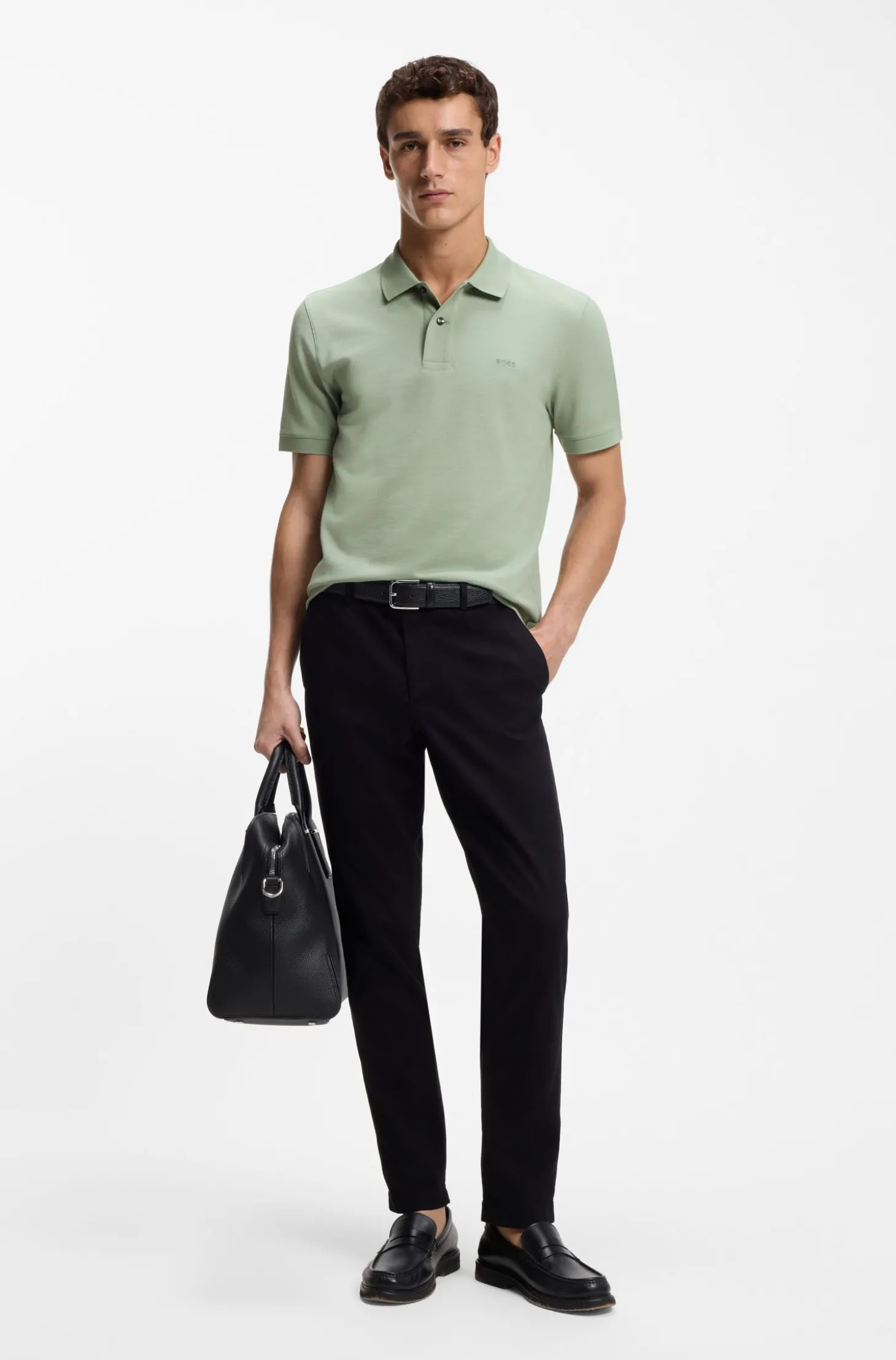 Pallas Poloshirt aus Baumwoll-Piqué mit Logo-Stickerei