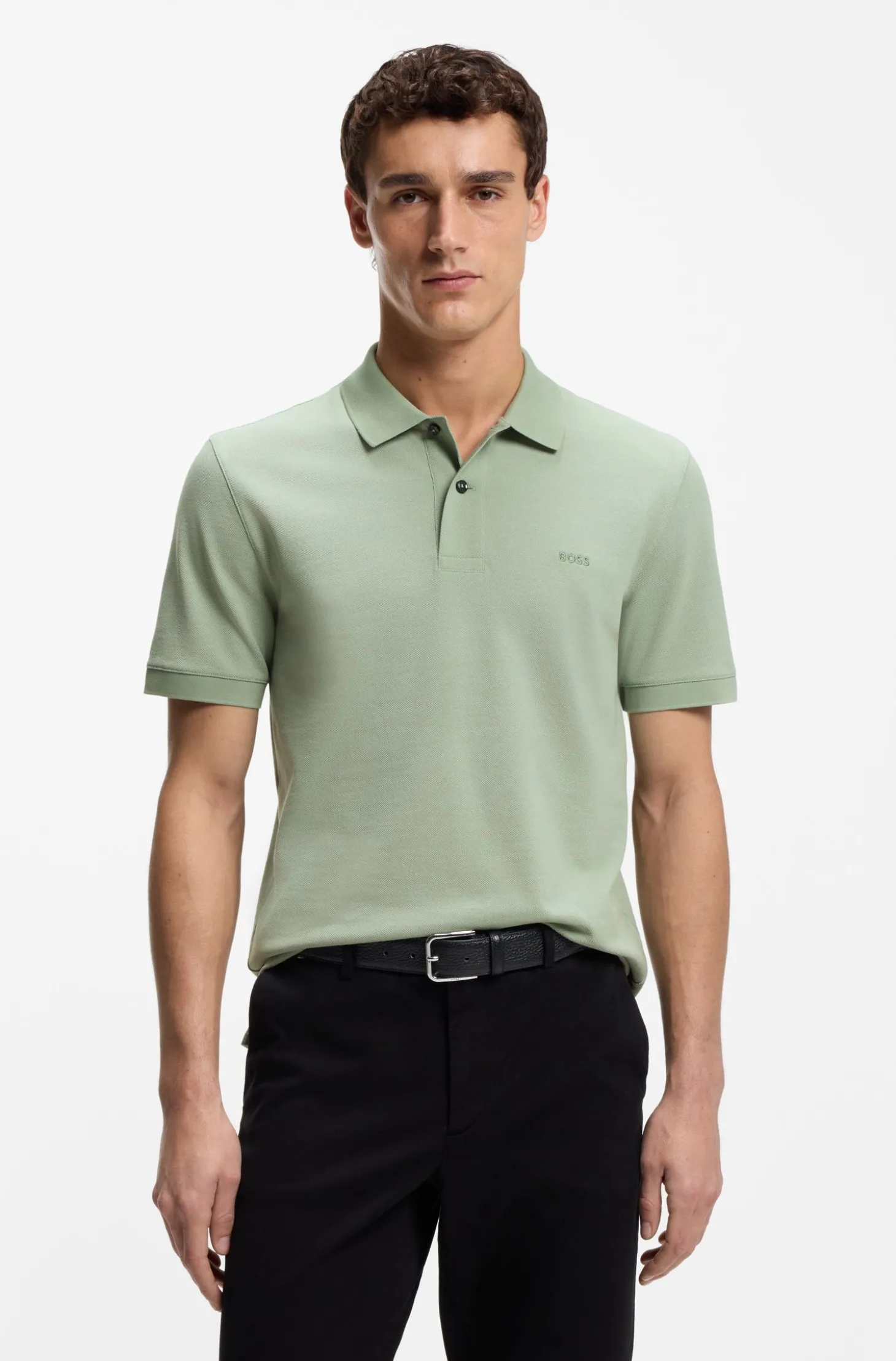 Pallas Poloshirt aus Baumwoll-Piqué mit Logo-Stickerei