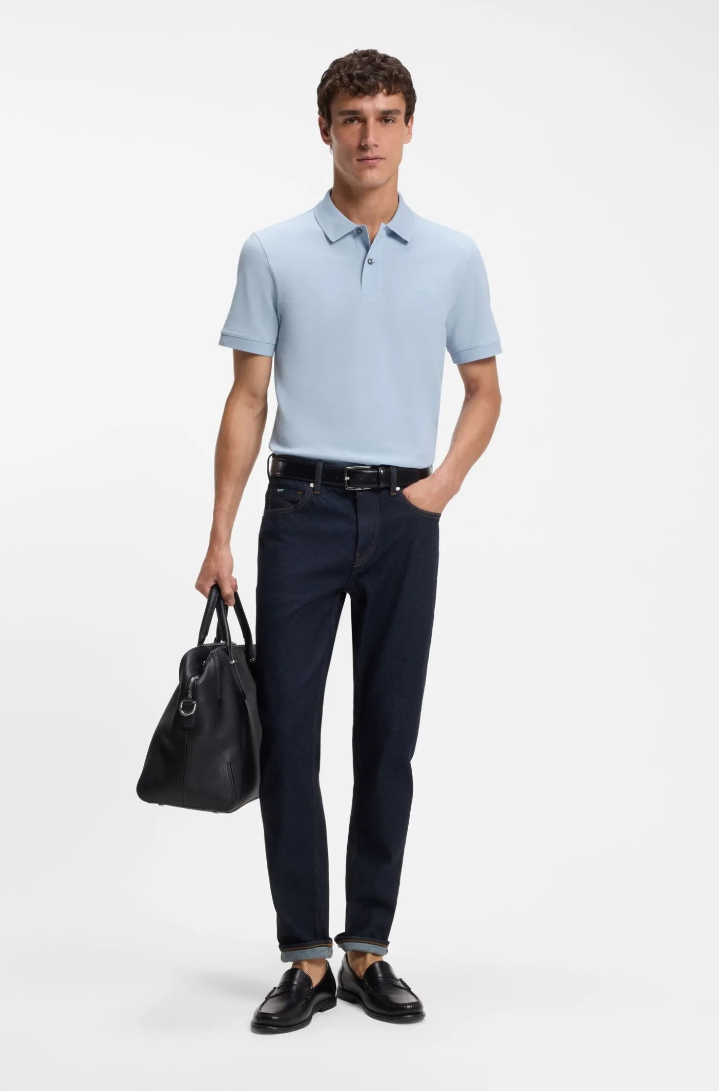 Pallas Poloshirt aus Baumwoll-Piqué mit Logo-Stickerei