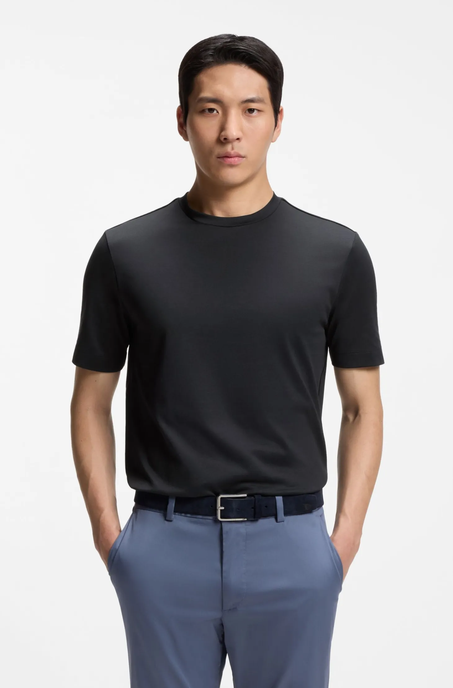 Performance T-Shirt aus Baumwoll-Mix
