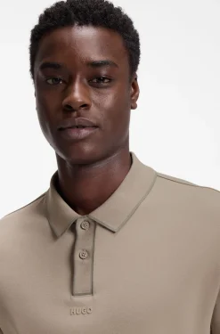 Poloshirt aus Baumwoll-Jersey mit Kontrastkanten