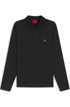Poloshirt aus Baumwoll-Mix mit Stack-Logo