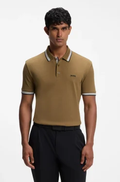 Poloshirt aus Baumwoll-Piqué mit Logo-Details