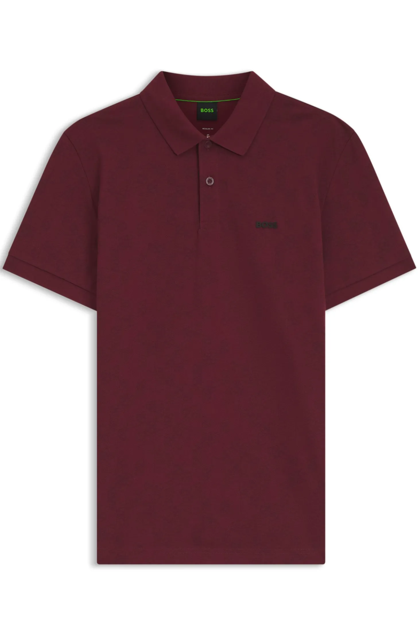 Poloshirt aus Baumwoll-Piqué mit Allover-Print