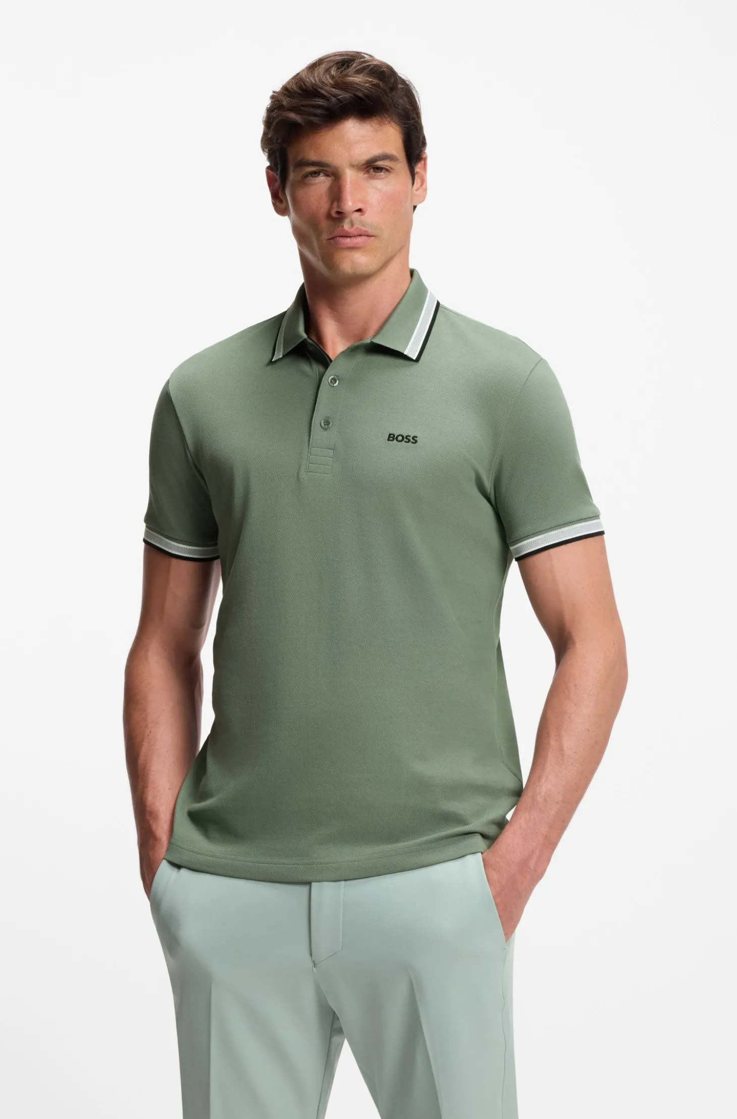 Poloshirt aus Baumwoll-Piqué mit Logo-Details