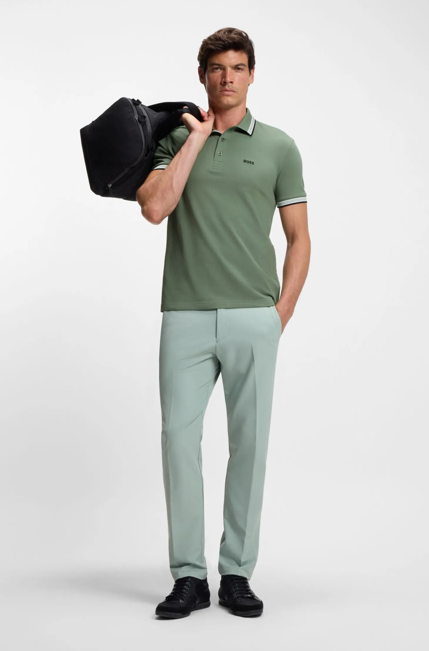 Poloshirt aus Baumwoll-Piqué mit Logo-Details
