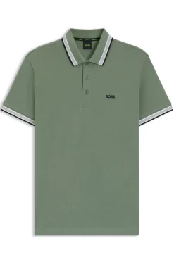 Poloshirt aus Baumwoll-Piqué mit Logo-Details