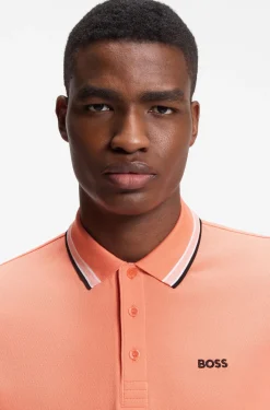 Poloshirt aus Baumwoll-Piqué mit Logo-Details