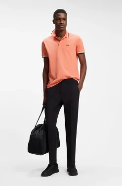 Poloshirt aus Baumwoll-Piqué mit Logo-Details