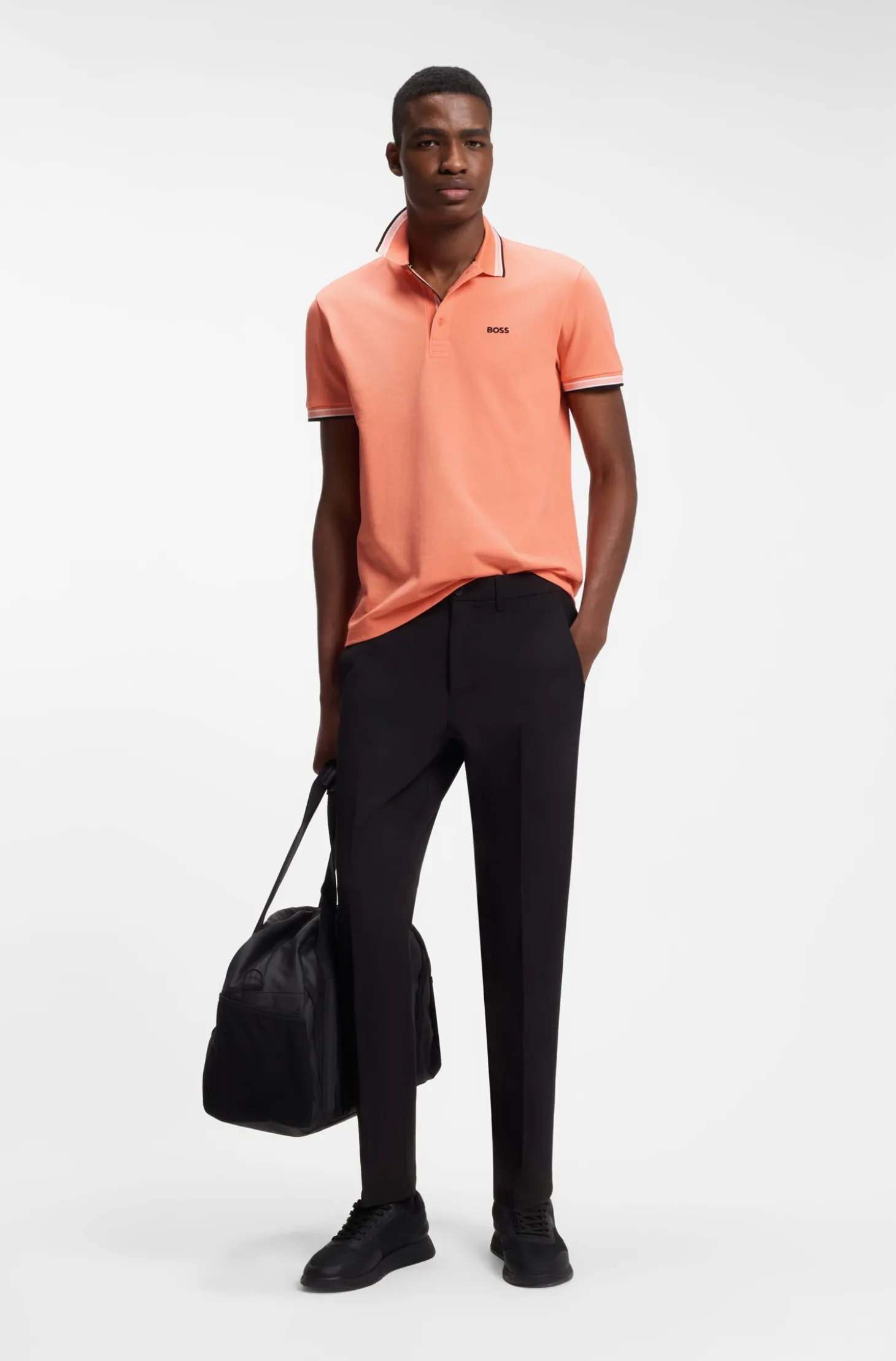 Poloshirt aus Baumwoll-Piqué mit Logo-Details