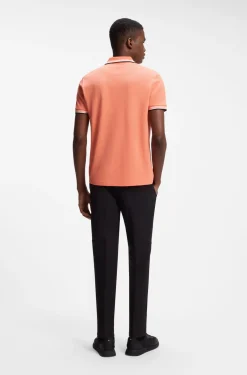 Poloshirt aus Baumwoll-Piqué mit Logo-Details