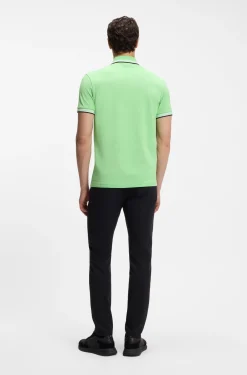 Poloshirt aus Baumwoll-Piqué mit Logo-Details