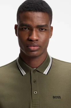 Poloshirt aus Baumwoll-Piqué mit Logo-Details