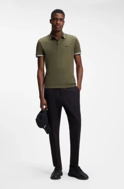 Poloshirt aus Baumwoll-Piqué mit Logo-Details