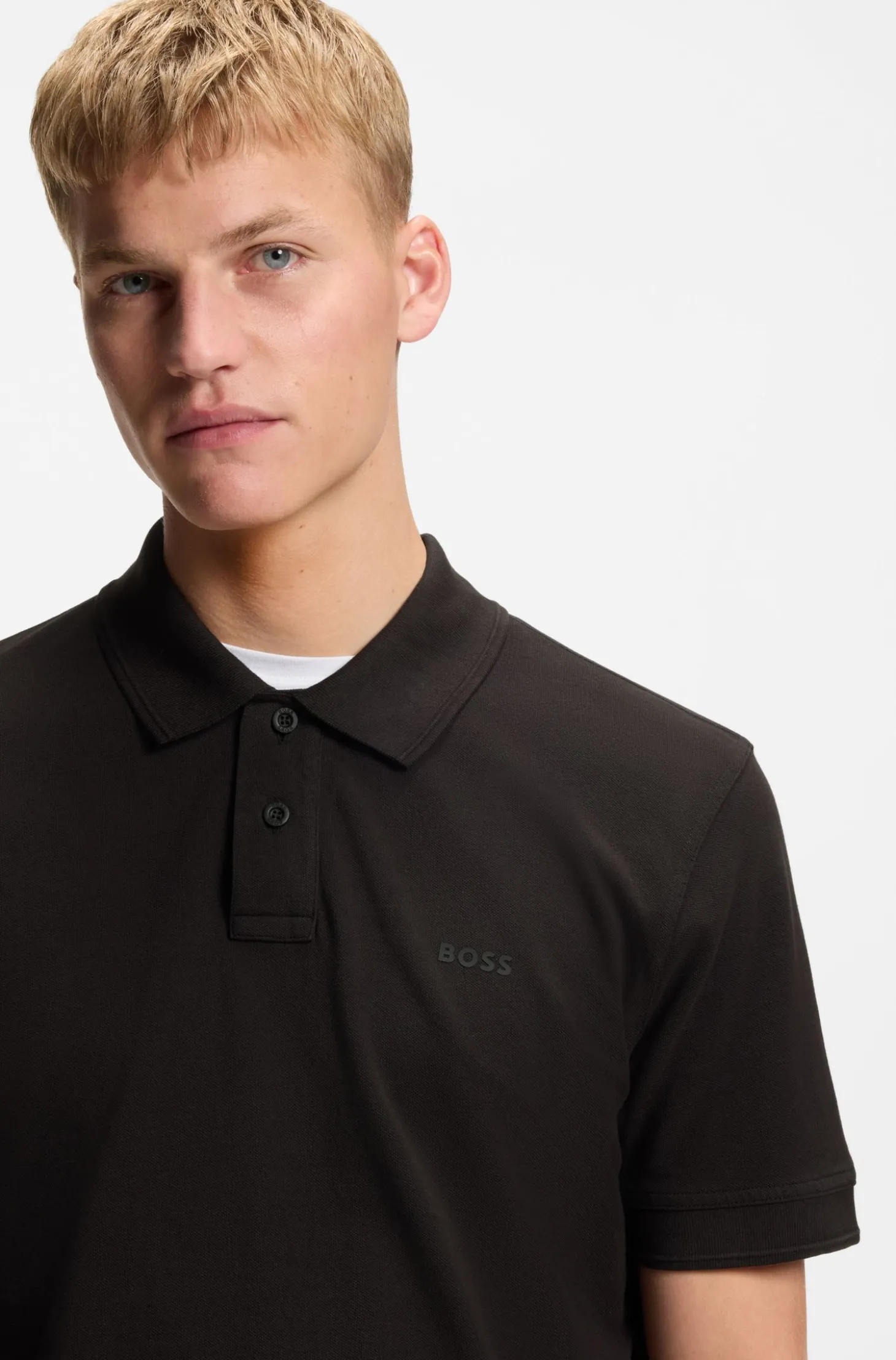 Poloshirt aus Baumwoll-Piqué mit Logo-Detail