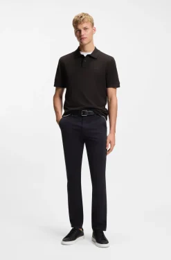 Poloshirt aus Baumwoll-Piqué mit Logo-Detail
