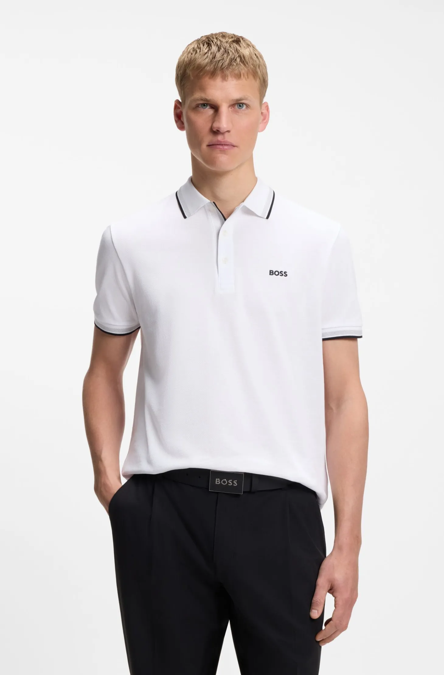 Poloshirt aus Baumwoll-Piqué mit Logo-Details