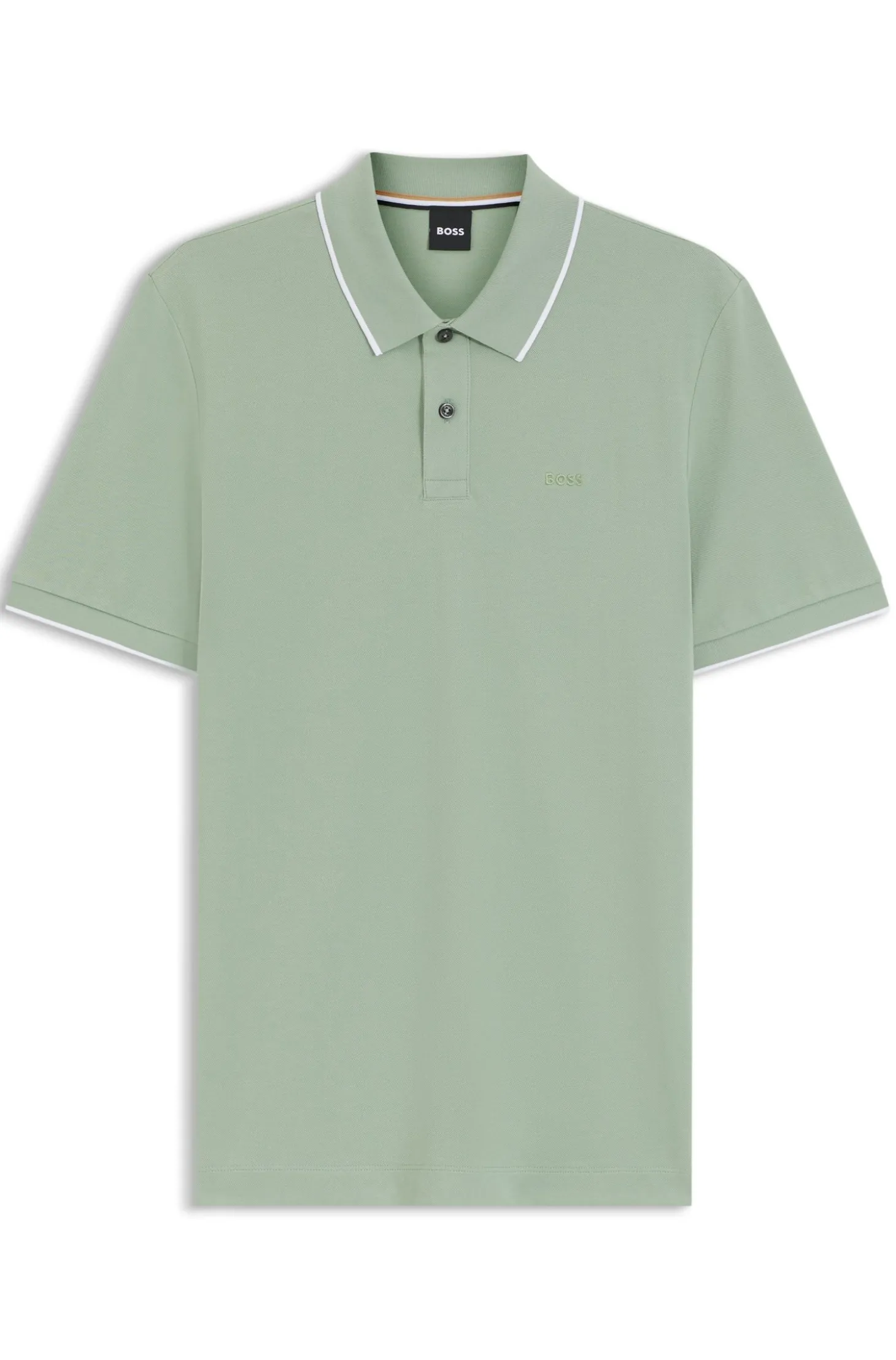 Poloshirt aus Baumwoll-Piqué mit Logo-Stickerei