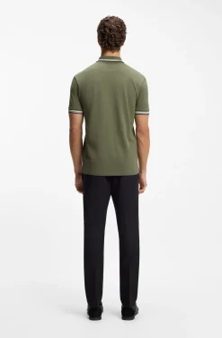 Poloshirt aus Baumwoll-Piqué mit Logo-Details