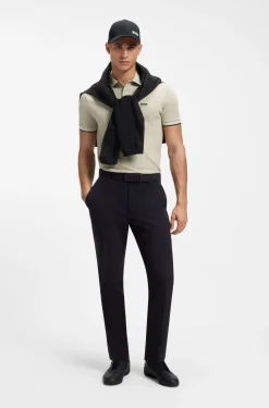 Poloshirt aus Baumwoll-Piqué mit Logo-Details