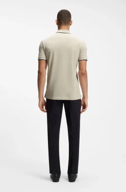 Poloshirt aus Baumwoll-Piqué mit Logo-Details