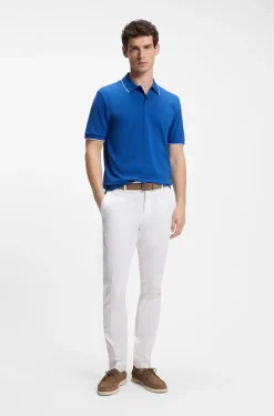 Poloshirt aus Baumwoll-Piqué mit Logo-Stickerei