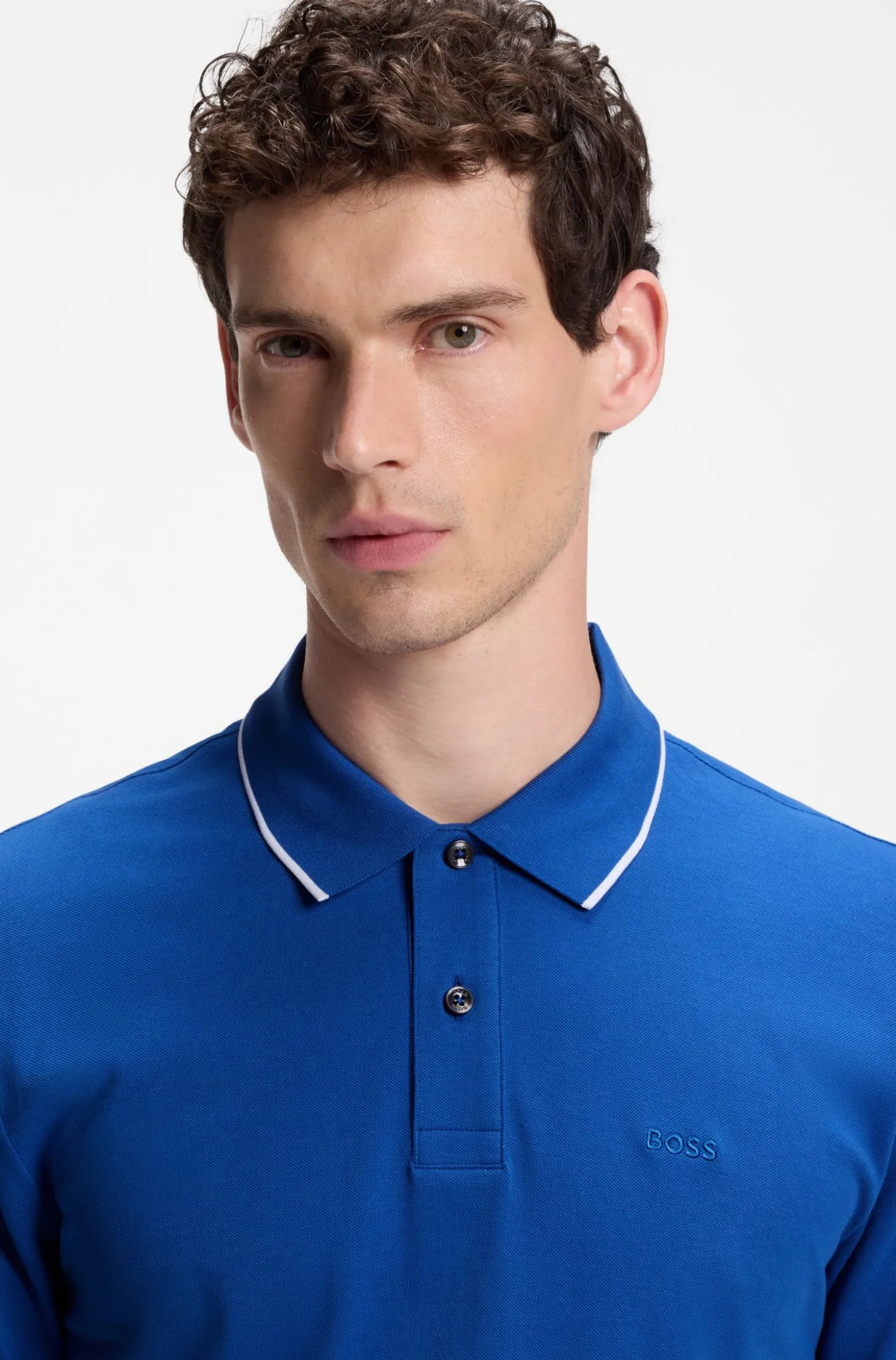Poloshirt aus Baumwoll-Piqué mit Logo-Stickerei