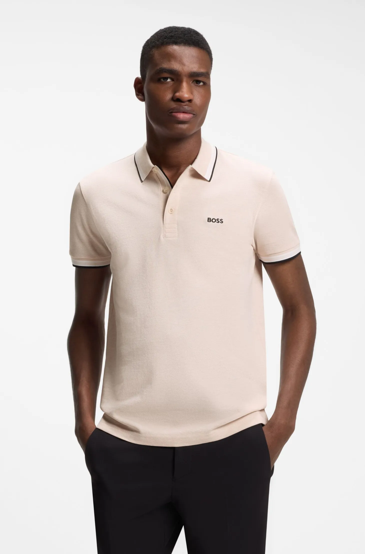 Poloshirt aus Baumwoll-Piqué mit Logo-Details
