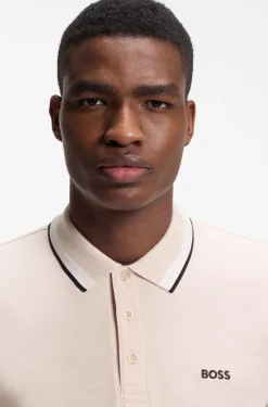 Poloshirt aus Baumwoll-Piqué mit Logo-Details